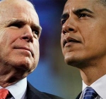 McCain et Obama candidats aux présidentielles américaines de 2008